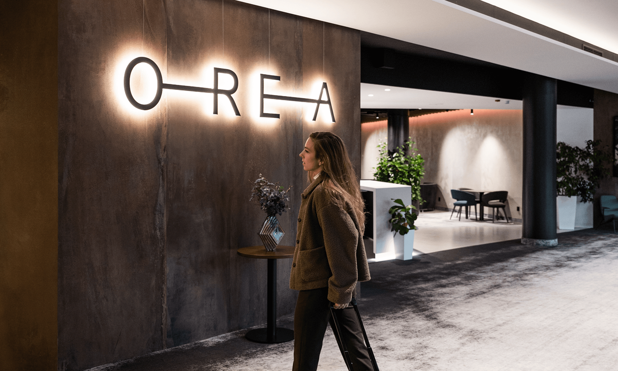 Orea Hotels lobby