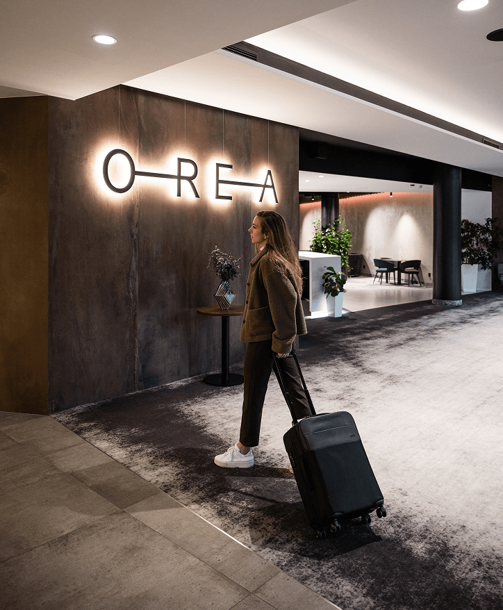 Orea Hotels lobby